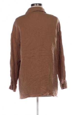 Дамска риза SHEIN, Размер S, Цвят Кафяв, Цена 9,99 лв.