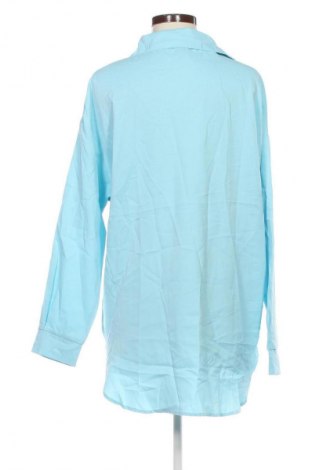 Дамска риза SHEIN, Размер M, Цвят Син, Цена 5,99 лв.