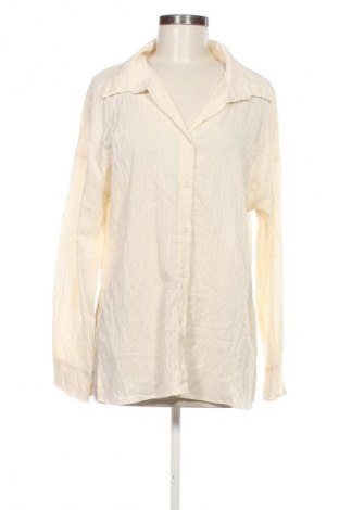 Дамска риза SHEIN, Размер M, Цвят Екрю, Цена 11,99 лв.