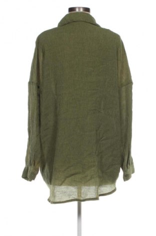 Γυναικείο πουκάμισο SHEIN, Μέγεθος M, Χρώμα Πράσινο, Τιμή 7,99 €