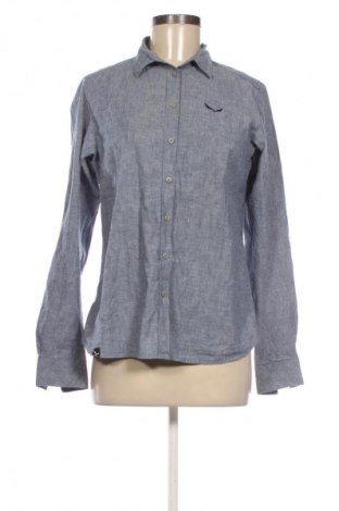 Damenbluse Salewa, Größe S, Farbe Blau, Preis 29,99 €