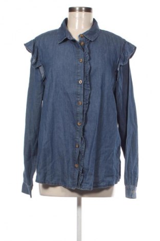 Damenbluse Springfield, Größe XL, Farbe Blau, Preis 17,30 €