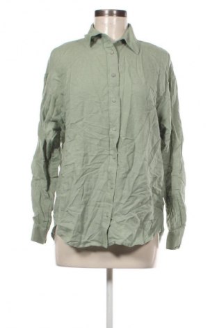 Γυναικείο πουκάμισο Stradivarius, Μέγεθος S, Χρώμα Πράσινο, Τιμή 20,00 €