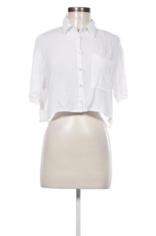 Γυναικείο πουκάμισο Stradivarius, Μέγεθος M, Χρώμα Λευκό, Τιμή 12,79 €