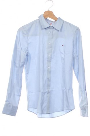 Damska koszula Tommy Hilfiger, Rozmiar XS, Kolor Niebieski, Cena 404,99 zł