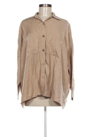 Γυναικείο πουκάμισο Unbranded, Μέγεθος XL, Χρώμα  Μπέζ, Τιμή 12,68 €