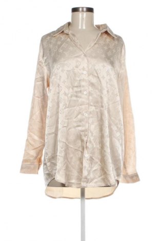 Дамска риза Unbranded, Размер XL, Цвят Бежов, Цена 17,99 лв.