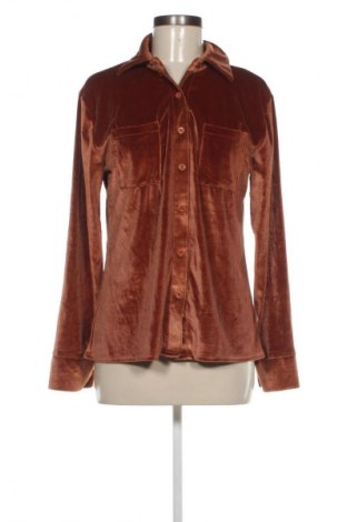 Дамска риза Unbranded, Размер S, Цвят Кафяв, Цена 46,36 лв.