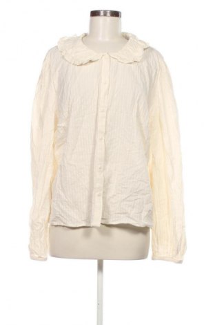 Γυναικείο πουκάμισο Unbranded, Μέγεθος M, Χρώμα Εκρού, Τιμή 9,99 €