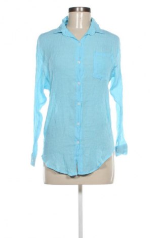 Дамска риза Unbranded, Размер M, Цвят Син, Цена 16,99 лв.