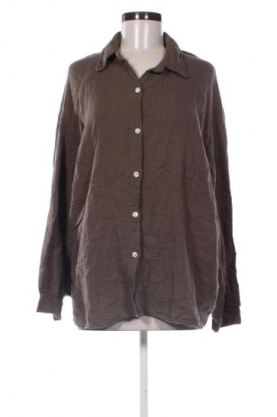 Дамска риза Unbranded, Размер L, Цвят Кафяв, Цена 14,99 лв.