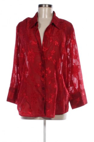 Γυναικείο πουκάμισο Unbranded, Μέγεθος XL, Χρώμα Κόκκινο, Τιμή 8,99 €