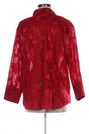 Γυναικείο πουκάμισο Unbranded, Μέγεθος XL, Χρώμα Κόκκινο, Τιμή 8,99 €