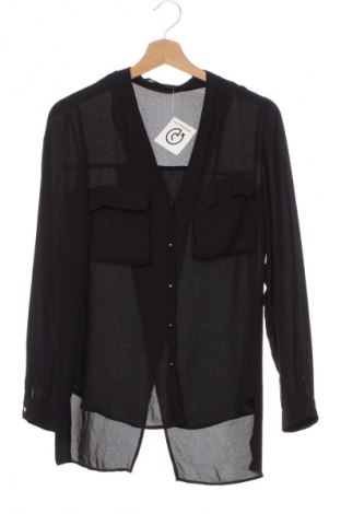 Damenbluse Zara, Größe XS, Farbe Schwarz, Preis 13,81 €
