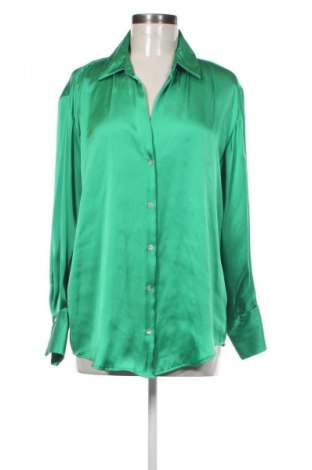 Γυναικείο πουκάμισο Zara, Μέγεθος M, Χρώμα Πράσινο, Τιμή 12,45 €