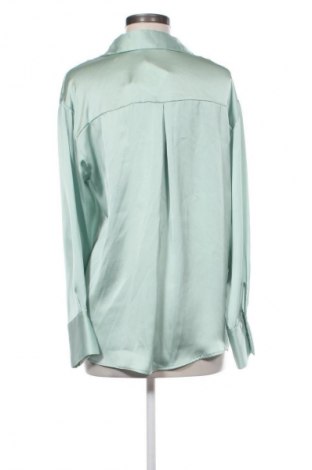 Дамска риза Zara, Размер M, Цвят Зелен, Цена 25,04 лв.
