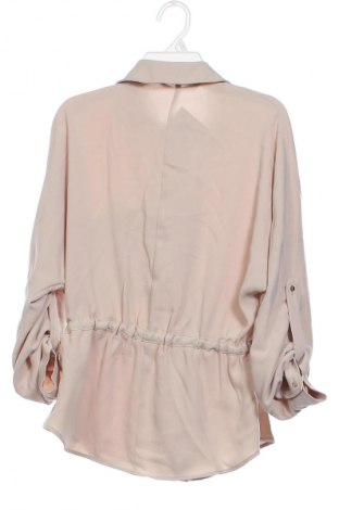 Γυναικείο πουκάμισο Zara, Μέγεθος XS, Χρώμα  Μπέζ, Τιμή 13,80 €