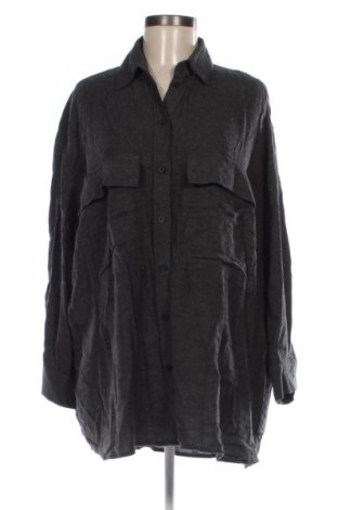 Γυναικείο πουκάμισο Zara, Μέγεθος M, Χρώμα Γκρί, Τιμή 11,99 €