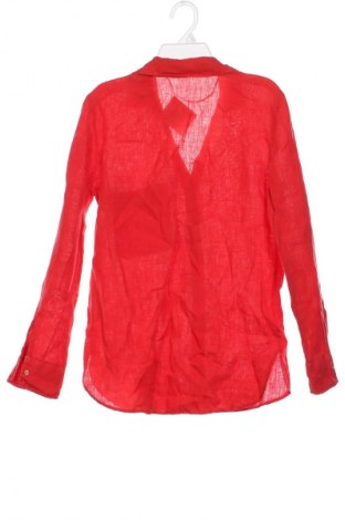 Γυναικείο πουκάμισο Zara, Μέγεθος XS, Χρώμα Κόκκινο, Τιμή 13,80 €