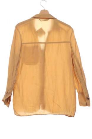 Γυναικείο πουκάμισο Zara, Μέγεθος XS, Χρώμα  Μπέζ, Τιμή 13,81 €