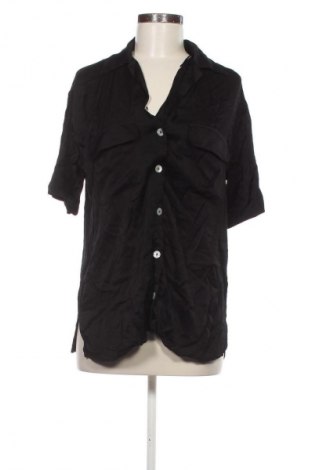 Γυναικείο πουκάμισο Zara, Μέγεθος S, Χρώμα Μαύρο, Τιμή 14,00 €