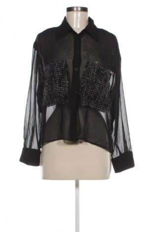 Γυναικείο πουκάμισο Zara, Μέγεθος M, Χρώμα Μαύρο, Τιμή 12,99 €