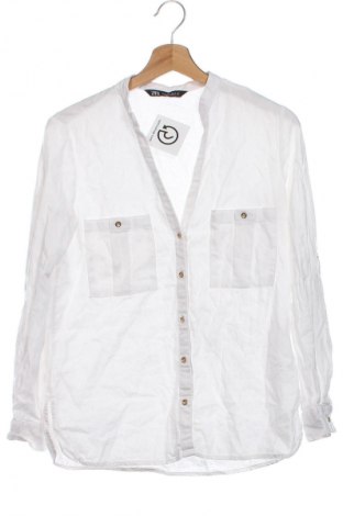 Cămașă de femei Zara, Mărime XS, Culoare Alb, Preț 71,05 Lei