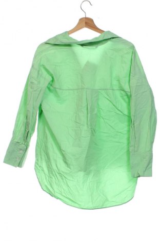 Дамска риза Zara, Размер XS, Цвят Зелен, Цена 18,99 лв.