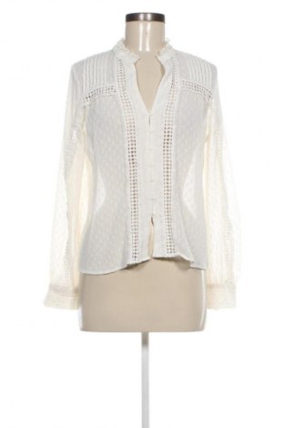 Дамска риза Zara, Размер M, Цвят Екрю, Цена 8,99 лв.