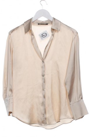 Dámska košeľa  Zara, Veľkosť XS, Farba Béžová, Cena  13,80 €