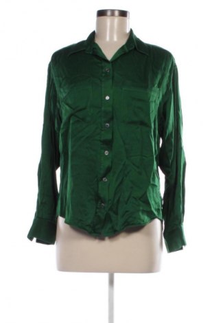 Дамска риза Zara, Размер S, Цвят Зелен, Цена 16,99 лв.