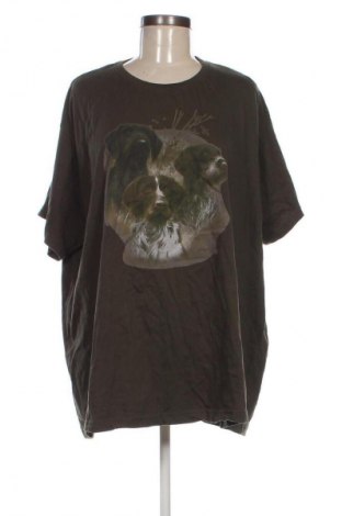 Γυναικείο t-shirt ALEX, Μέγεθος 3XL, Χρώμα Πράσινο, Τιμή 8,68 €