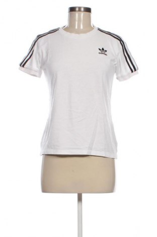Γυναικείο t-shirt Adidas, Μέγεθος M, Χρώμα Λευκό, Τιμή 13,81 €