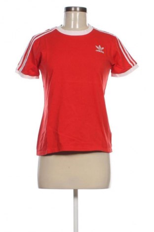 Γυναικείο t-shirt Adidas, Μέγεθος M, Χρώμα Κόκκινο, Τιμή 13,81 €
