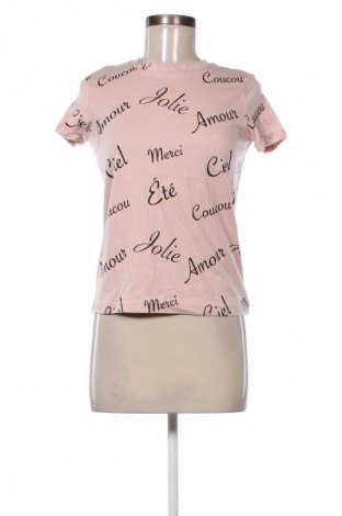 Γυναικείο t-shirt Bershka, Μέγεθος XS, Χρώμα Πολύχρωμο, Τιμή 9,99 €