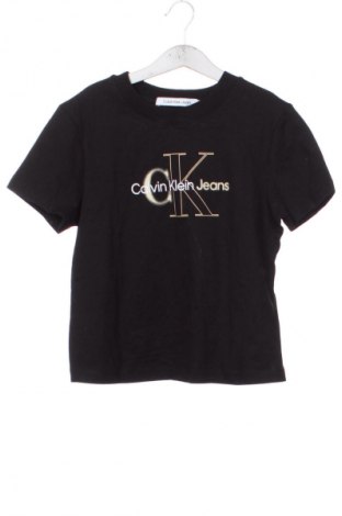Дамска тениска Calvin Klein Jeans, Размер XS, Цвят Черен, Цена 68,99 лв.