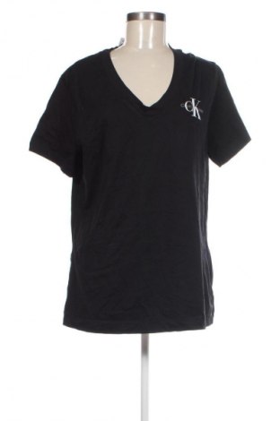 Damen T-Shirt Calvin Klein Jeans, Größe 4XL, Farbe Schwarz, Preis € 51,99