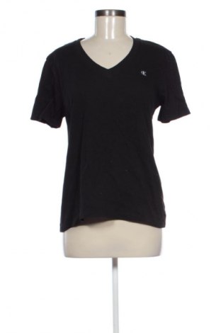 Γυναικείο t-shirt Calvin Klein Jeans, Μέγεθος M, Χρώμα Μαύρο, Τιμή 20,99 €