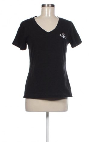 Γυναικείο t-shirt Calvin Klein Jeans, Μέγεθος XL, Χρώμα Μαύρο, Τιμή 47,99 €
