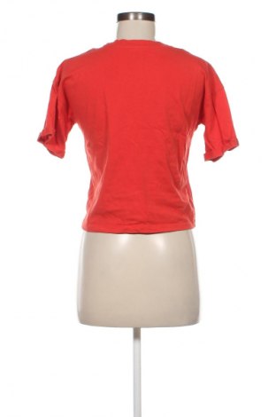 Γυναικείο t-shirt Calvin Klein Jeans, Μέγεθος S, Χρώμα Κόκκινο, Τιμή 20,72 €