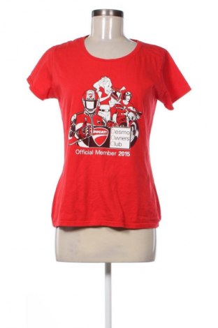 Damen T-Shirt Fruit Of The Loom, Größe L, Farbe Rot, Preis € 5,99