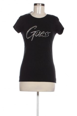 Damski T-shirt Guess, Rozmiar M, Kolor Czarny, Cena 73,56 zł