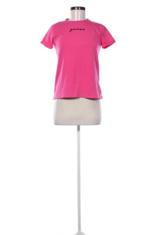 Damski T-shirt Guess, Rozmiar M, Kolor Różowy, Cena 73,56 zł