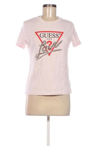 Дамска тениска Guess, Размер M, Цвят Розов, Цена 31,92 лв.