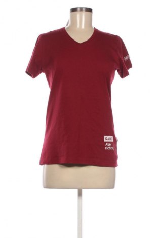 Γυναικείο t-shirt Hakro, Μέγεθος M, Χρώμα Κόκκινο, Τιμή 8,70 €