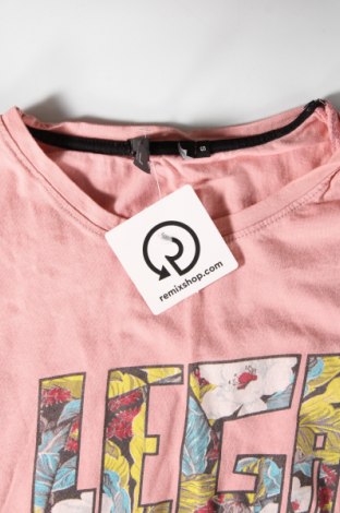 Γυναικείο t-shirt Illegal, Μέγεθος S, Χρώμα Σάπιο μήλο, Τιμή 6,99 €