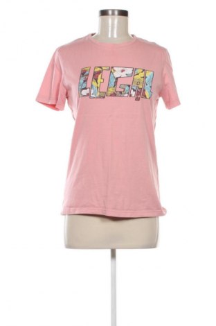 Γυναικείο t-shirt Illegal, Μέγεθος S, Χρώμα Σάπιο μήλο, Τιμή 6,99 €