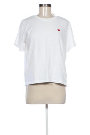Γυναικείο t-shirt Jdy, Μέγεθος L, Χρώμα Λευκό, Τιμή 17,99 €