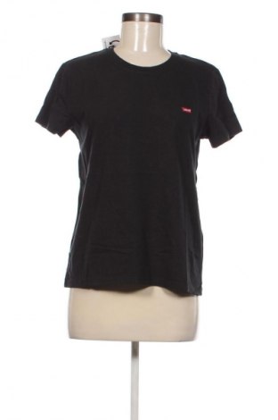 Дамска тениска Levi's, Размер M, Цвят Черен, Цена 62,99 лв.