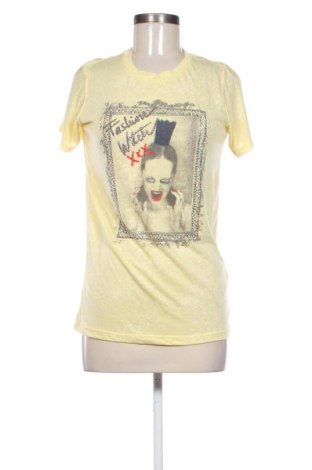 Γυναικείο t-shirt Liu Jo, Μέγεθος XL, Χρώμα Κίτρινο, Τιμή 28,13 €